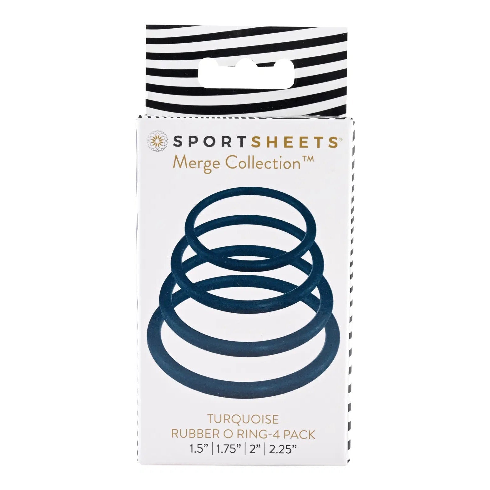 Sportsheets Rubber Harness O Ring - 4 Pack