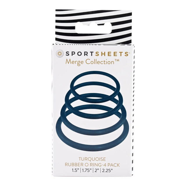 Sportsheets Rubber Harness O Ring - 4 Pack