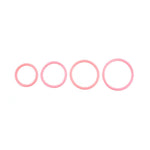 Sportsheets Rubber Harness O Ring - 4 Pack