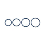 Sportsheets Rubber Harness O Ring - 4 Pack
