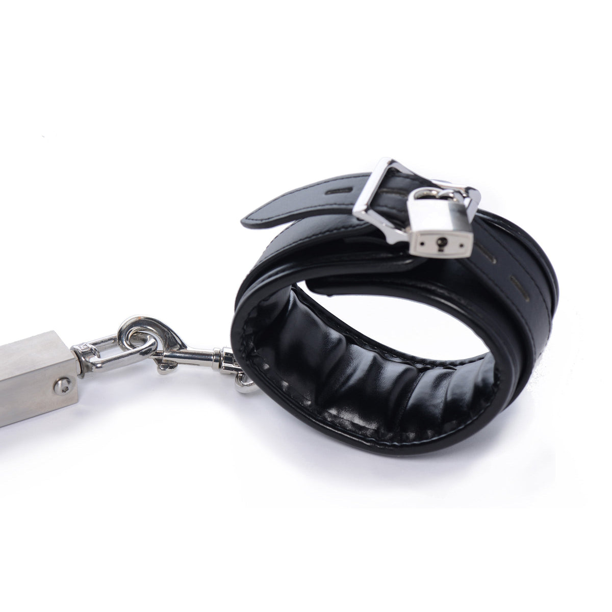 Squat Anal Impaler with Spreader Bar and Cuffs