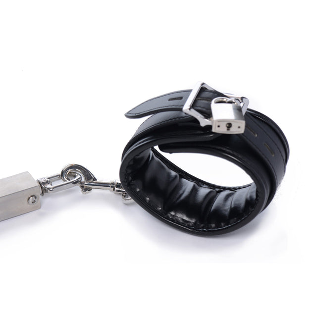 Squat Anal Impaler with Spreader Bar and Cuffs