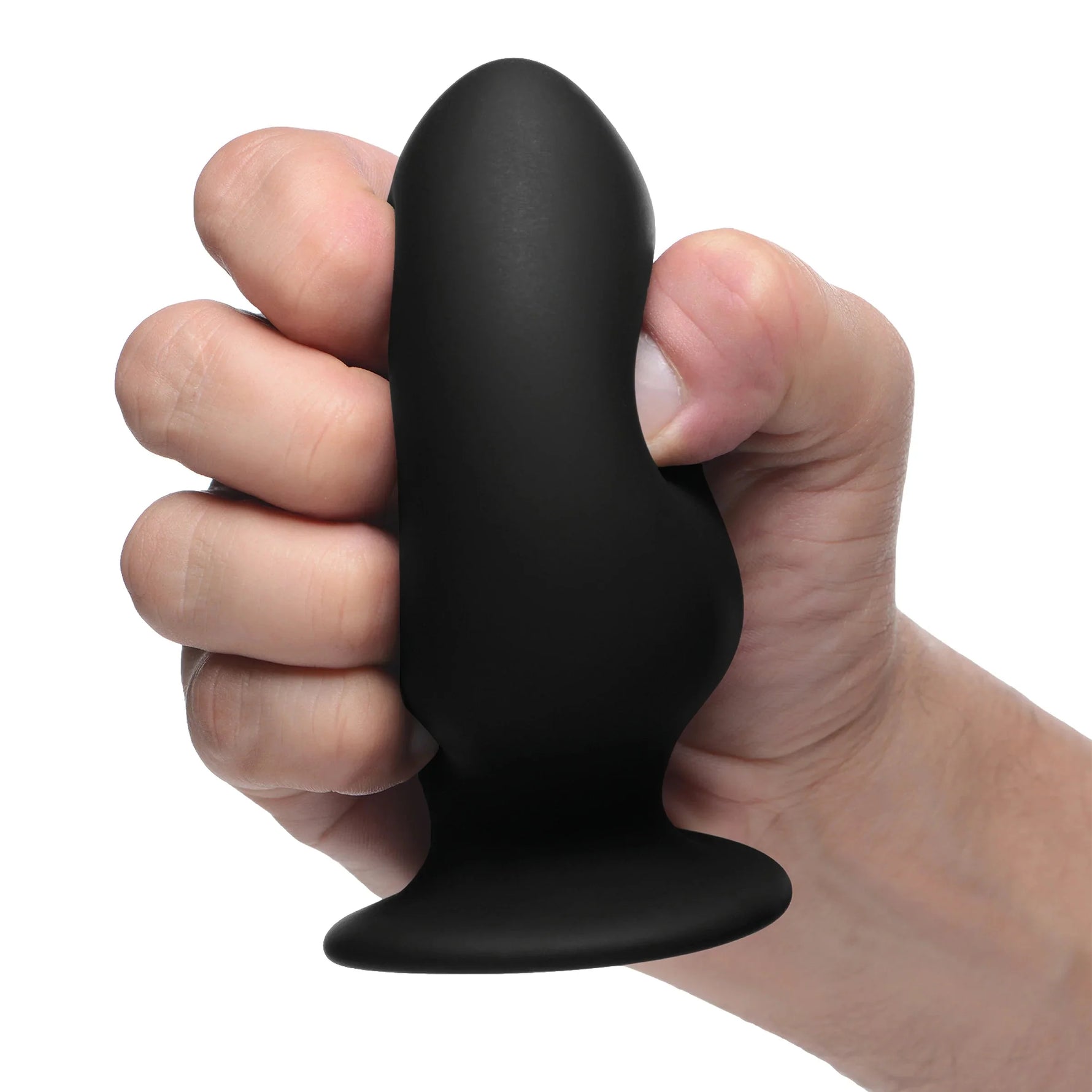 Squeezable Medium Silicone Anal Plug