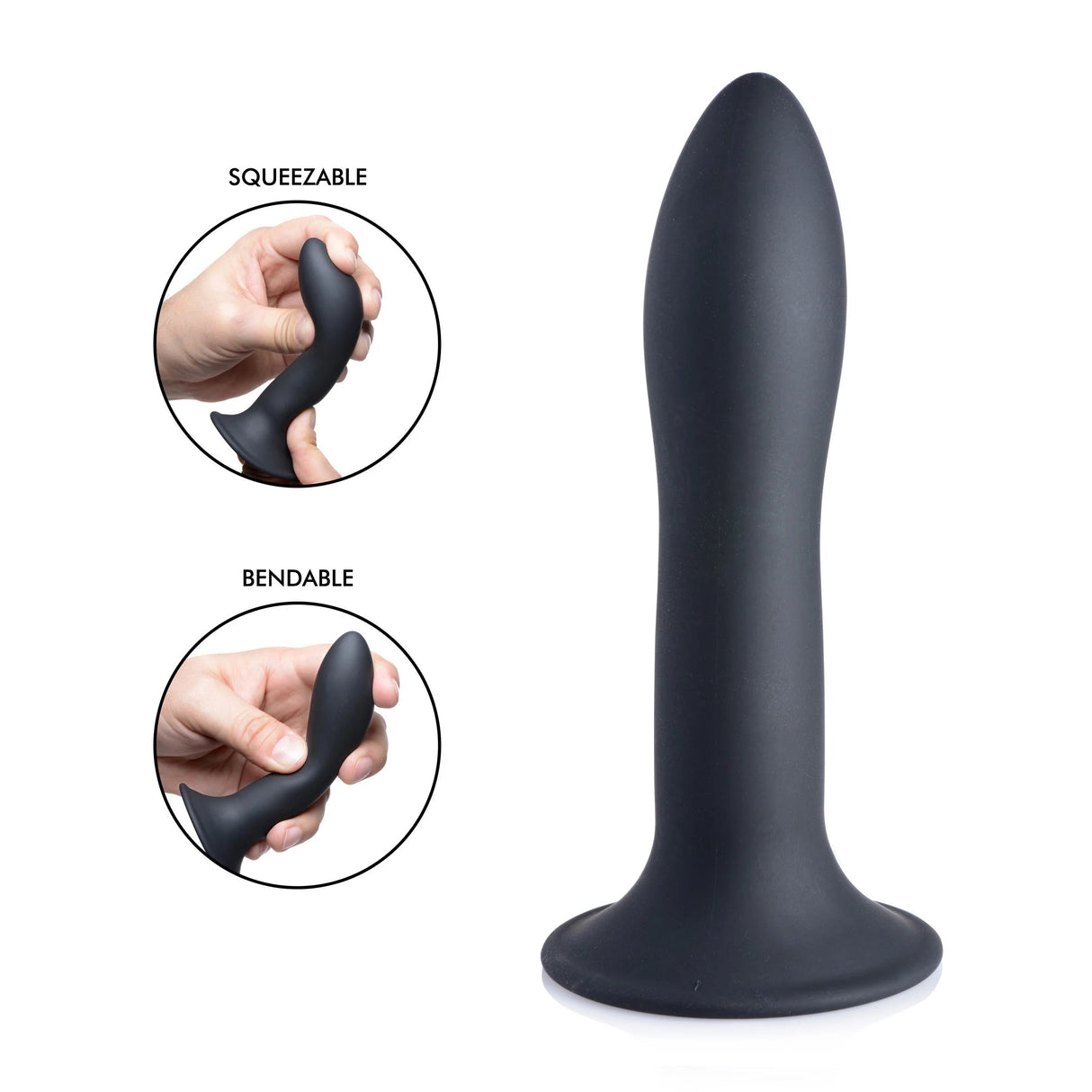 Squeezable Slender Dildo