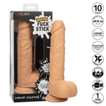 Squirting Fuck Stick 9" Vibrating Silicone Suction Cup Dildo