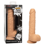 Squirting Fuck Stick 9" Vibrating Silicone Suction Cup Dildo