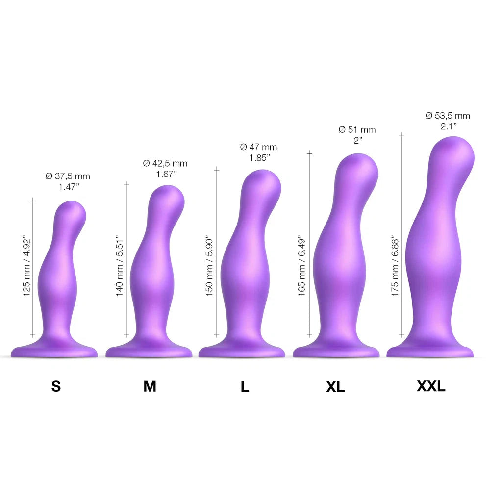 Strap-On-Me Curvy Dildo Plug