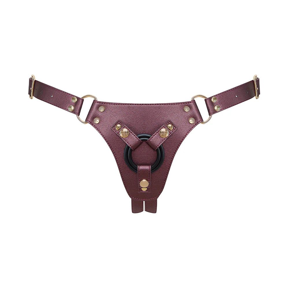 Strap On Me Harness Generous - Aubergine