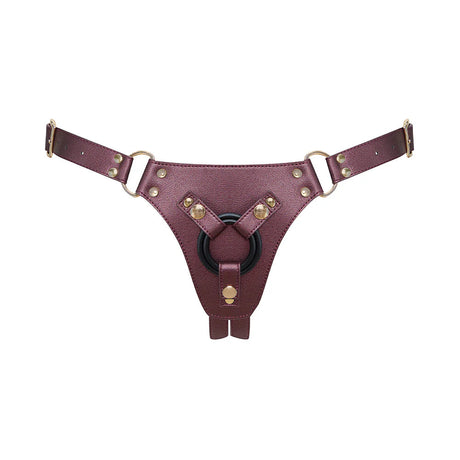 Strap On Me Harness Generous - Aubergine