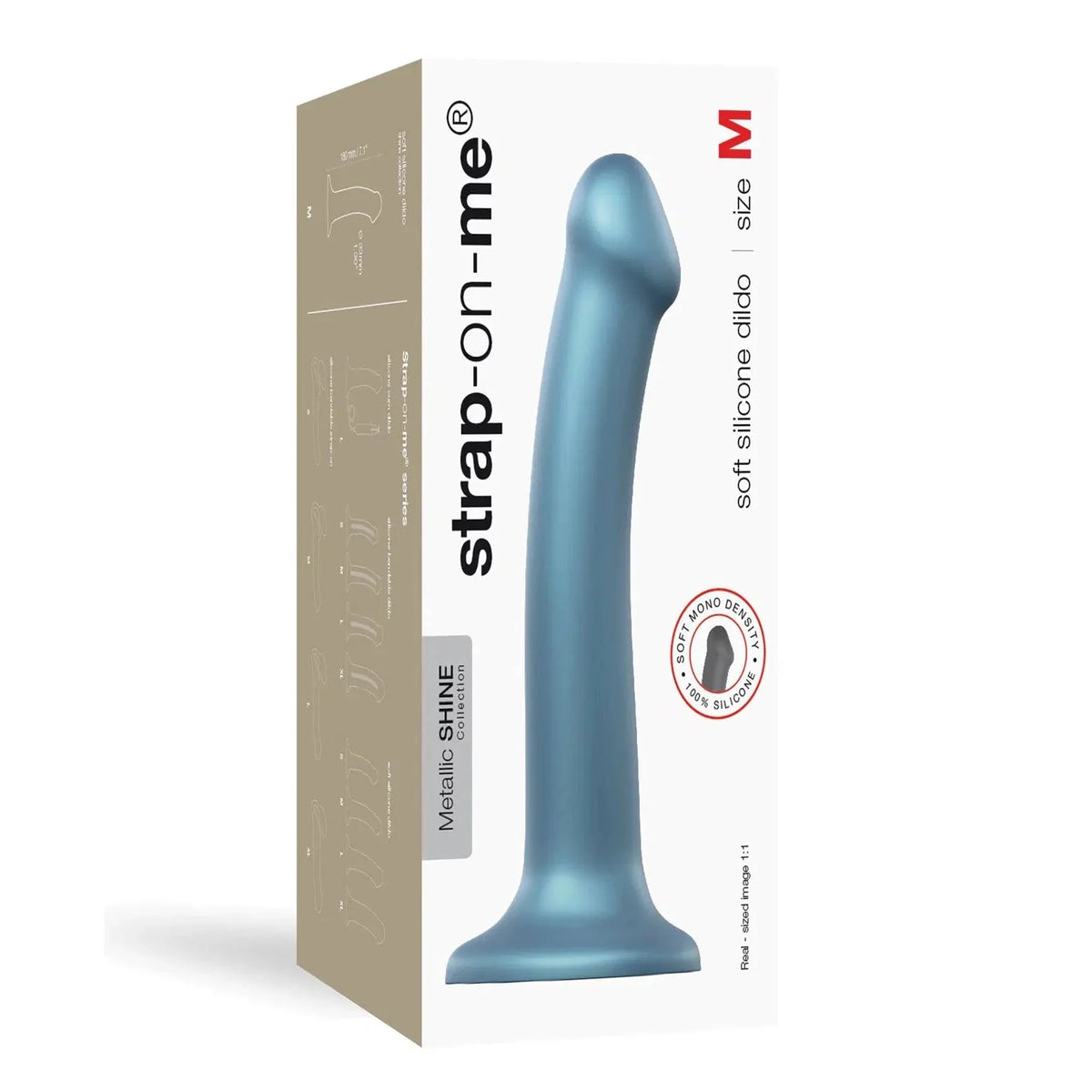 Strap-On-Me Medium Soft Silicone Dildo