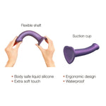 Strap-On-Me Medium Soft Silicone Dildo