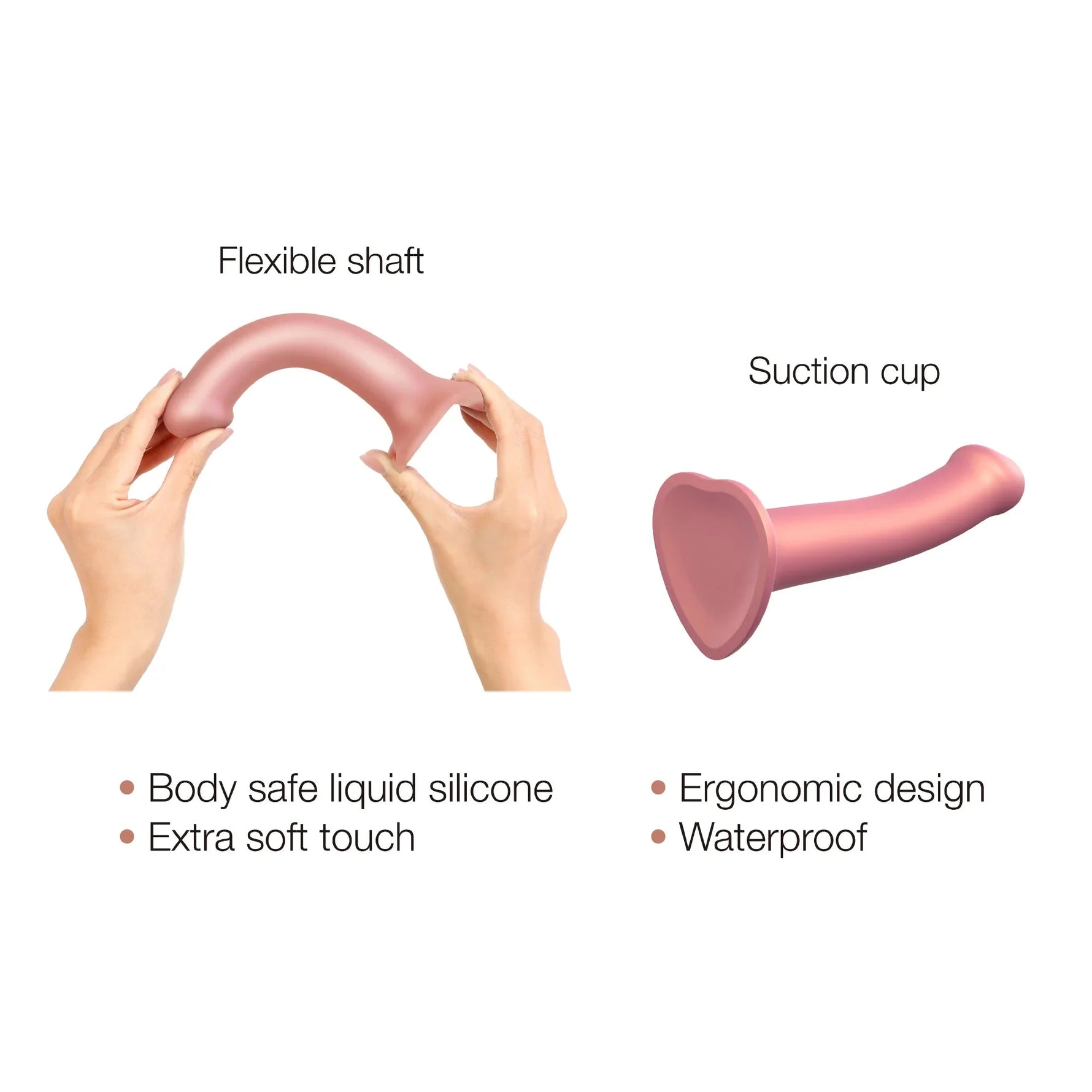 Strap-On-Me Medium Soft Silicone Dildo