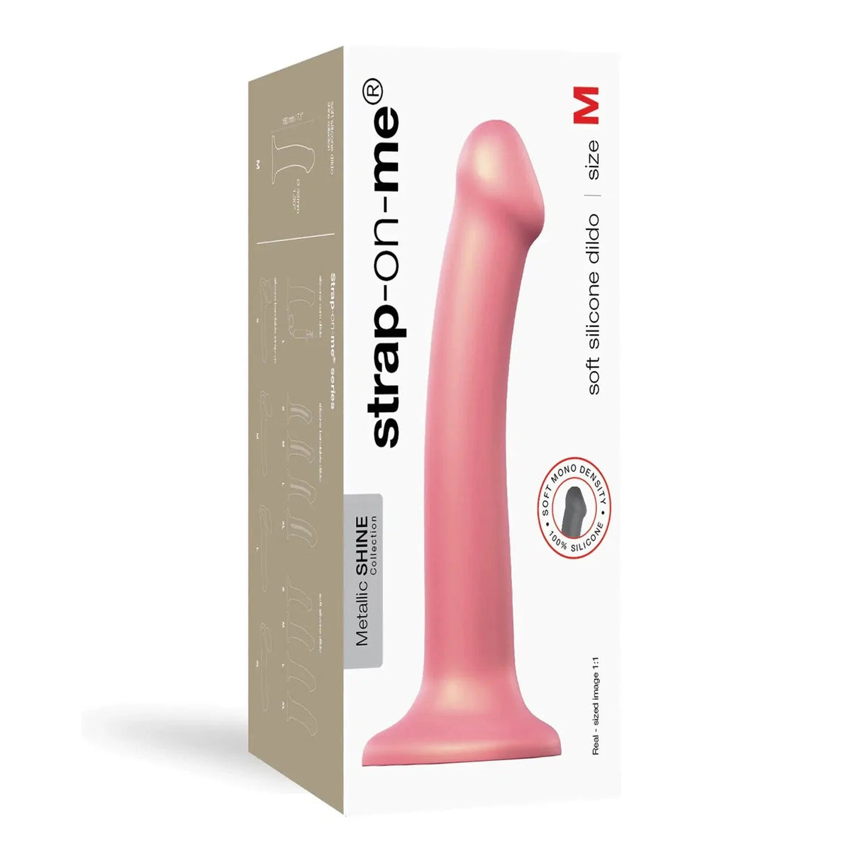 Strap-On-Me Medium Soft Silicone Dildo
