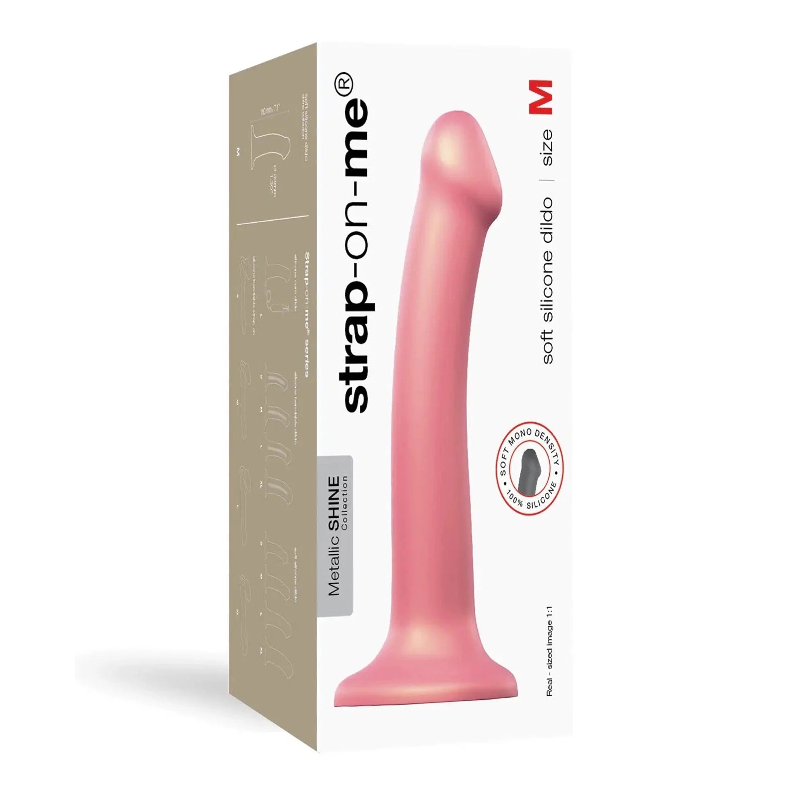 Strap-On-Me Medium Soft Silicone Dildo