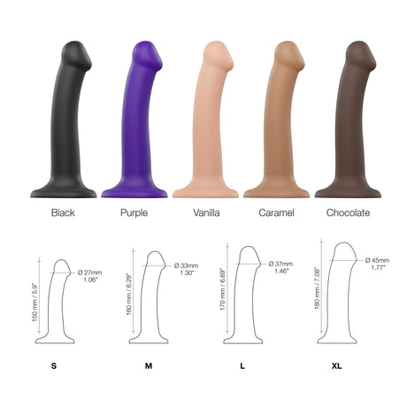 Strap-On-Me Silicone Bendable Dildo