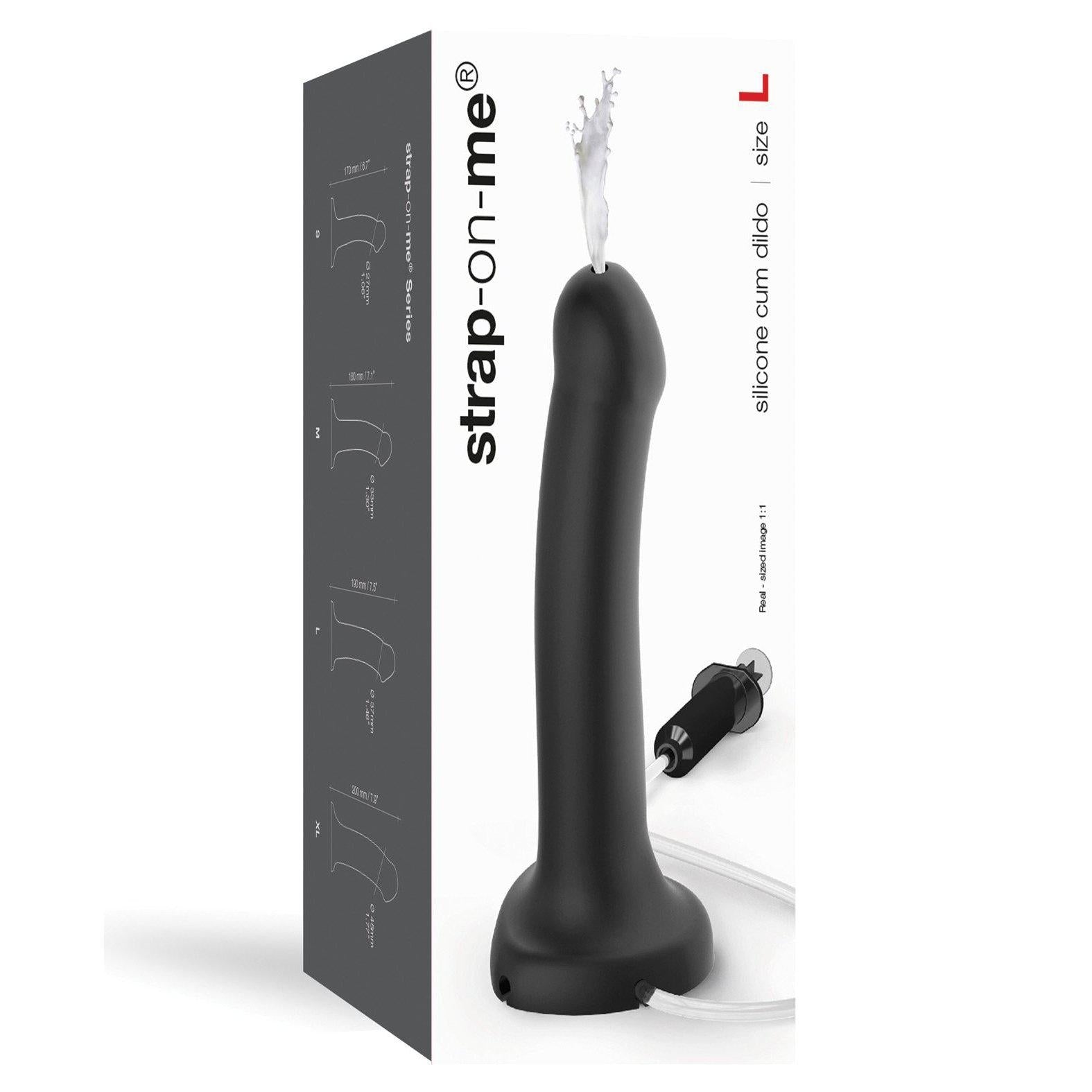 Strap-On-Me Silicone Cum Dildo