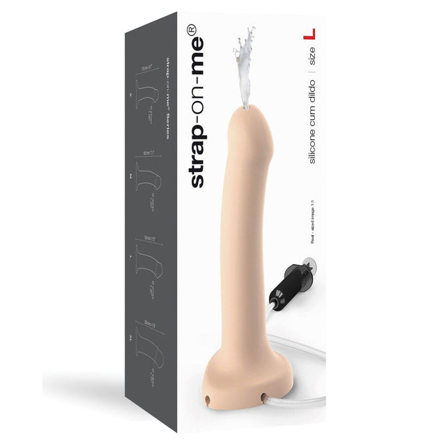 Strap-On-Me Silicone Cum Dildo