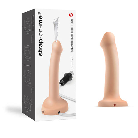 Strap-On-Me Small Squirting Dildo Cum - Vanilla