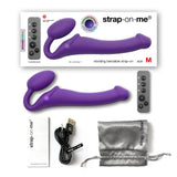 Strap-On-Me Vibrating Bendable Strapless Strap On - M