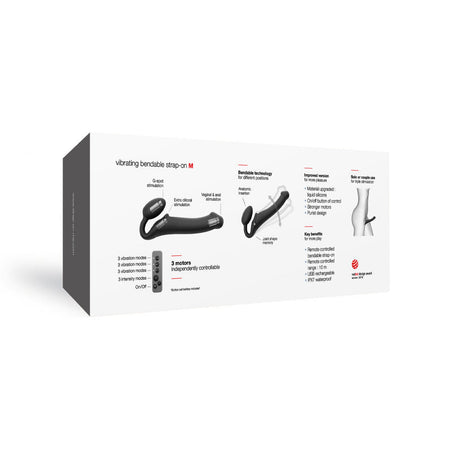 Strap-On-Me Vibrating Strapless Strap On - M