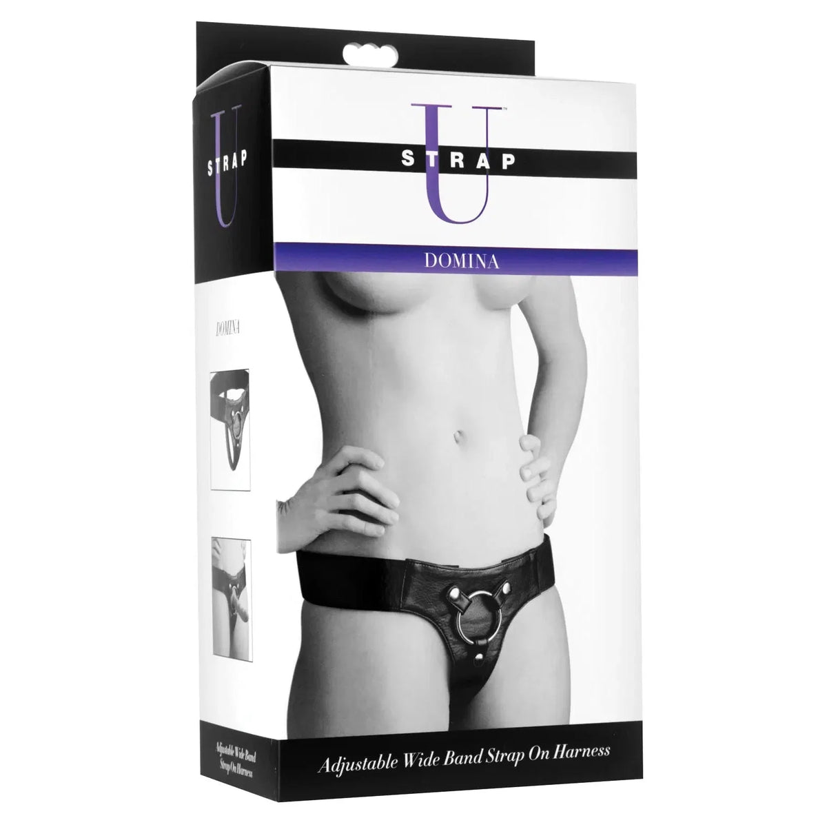 Strap U Domina Adjustable Wide Band Strap On Harness