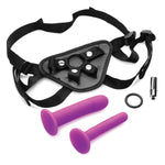 Strap U Double Vibrating Strap On Kit