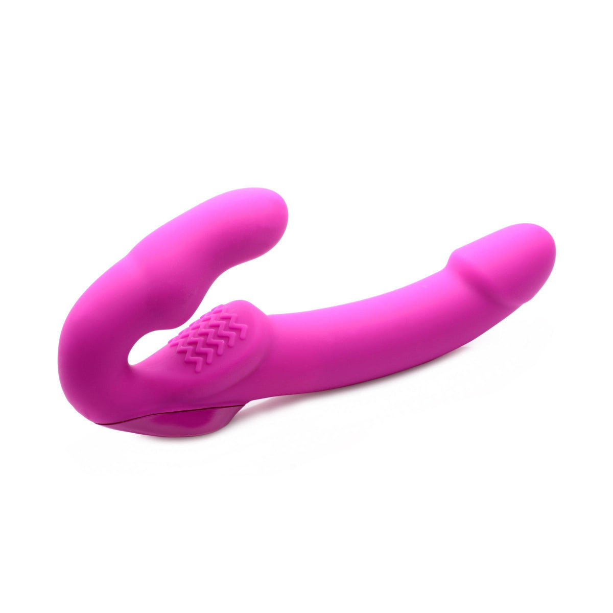 Strap U Evoke Rechargeable Vibrating Silicone Strapless Strap On