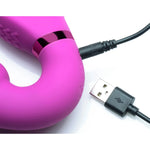 Strap U Evoke Vibrating Inflatable Strapless Strap-On - Pink