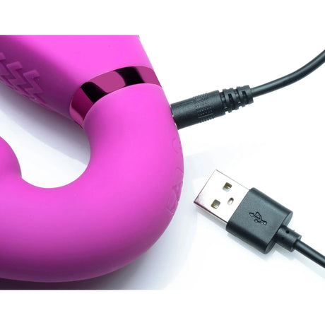 Strap U Evoke Vibrating Inflatable Strapless Strap-On