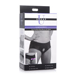 Strap U Lace Crotchless Panty Harness