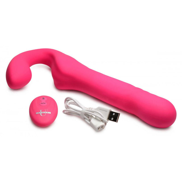 Strap U Mighty-Thrust Thrusting and Vibrating Strapless Strap-On
