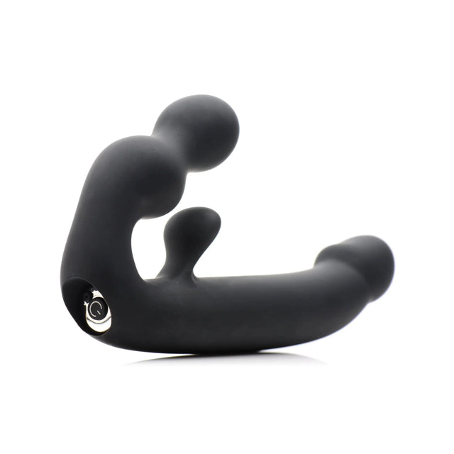 Strap U Tri-Volver Rechargeable Strapless Strap-On