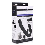 Strap U Tri-Volver Rechargeable Strapless Strap-On