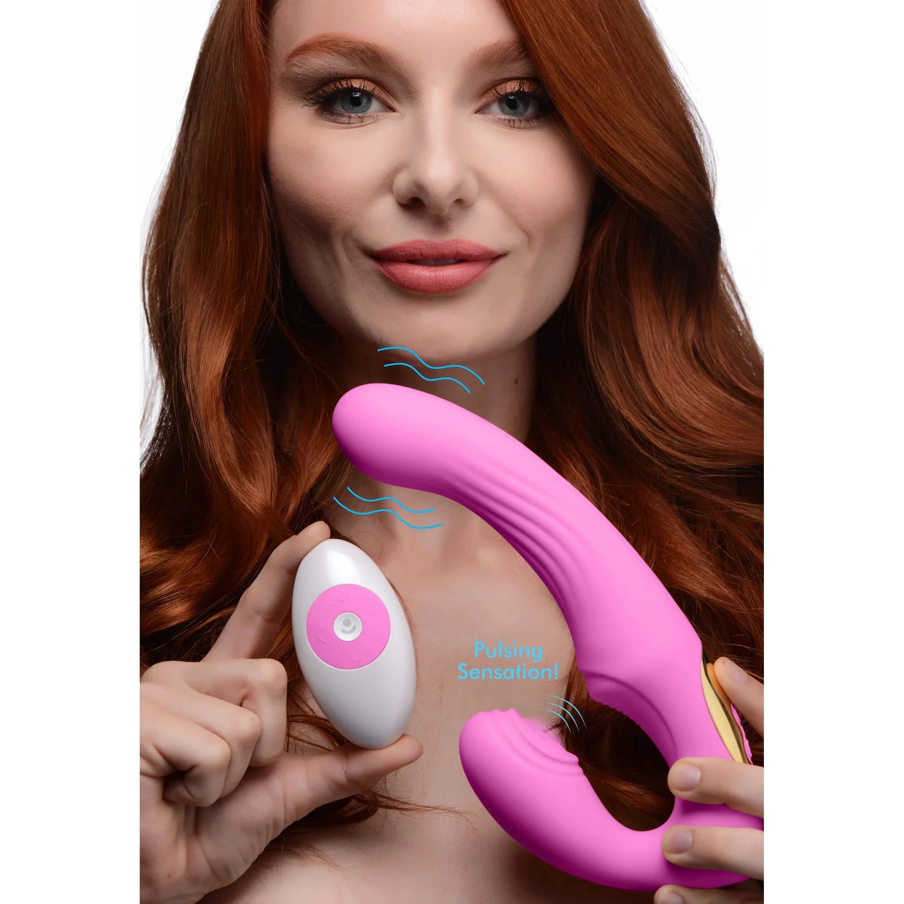 Strap U U-Pulse Pulsing & Vibrating Strapless Strap-on