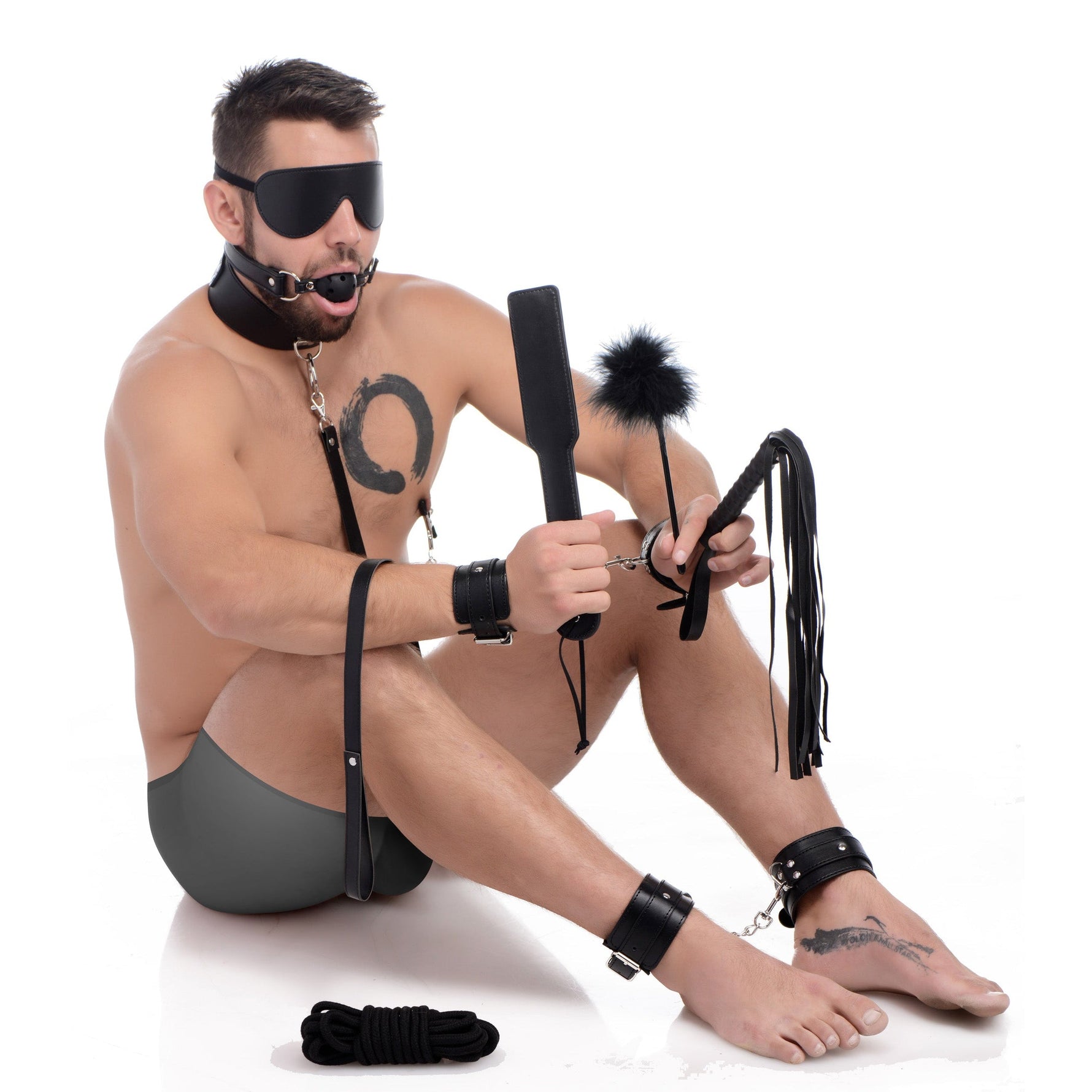 Strict Deluxe 10 Piece Bondage Set