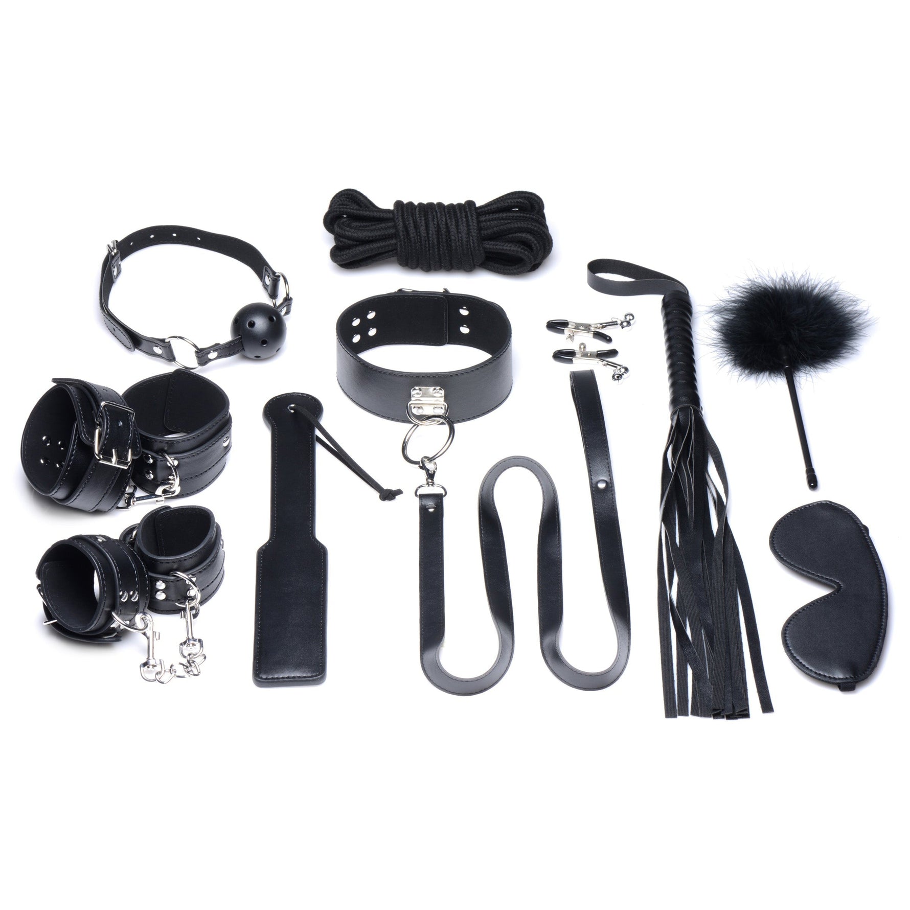 Strict Deluxe 10 Piece Bondage Set