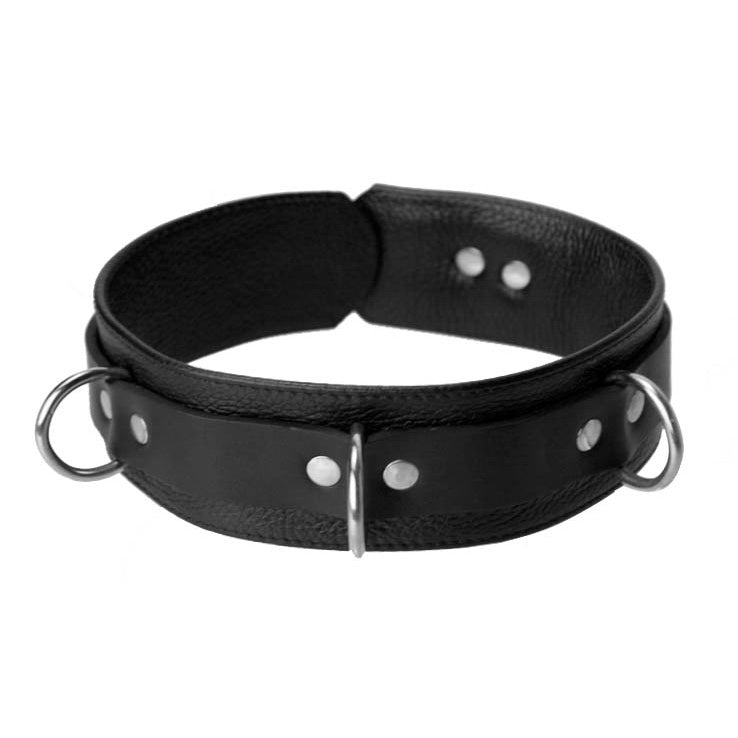 Strict Leather Deluxe Locking BDSM Collar