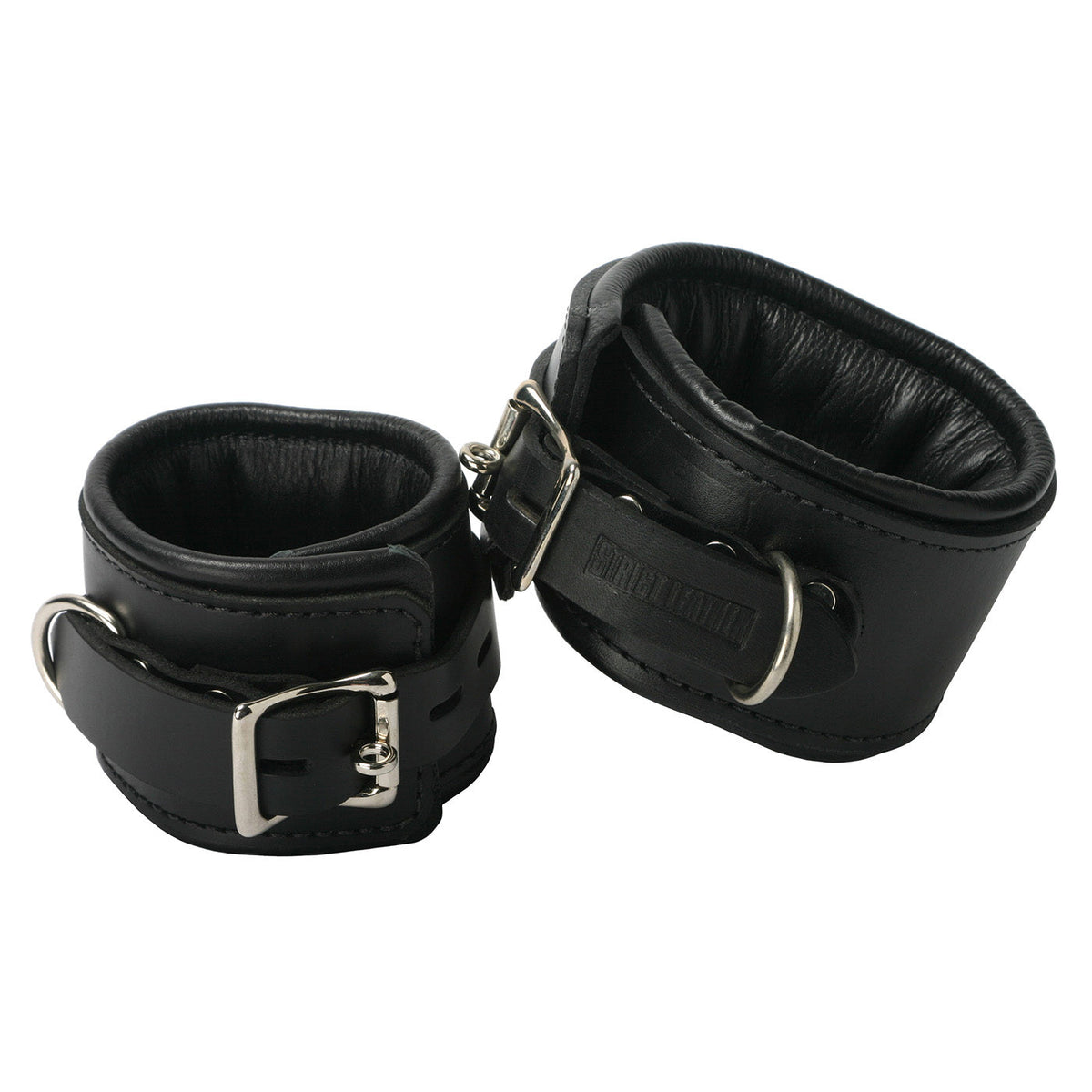 Strict Leather Padded Premium Locking Restraints