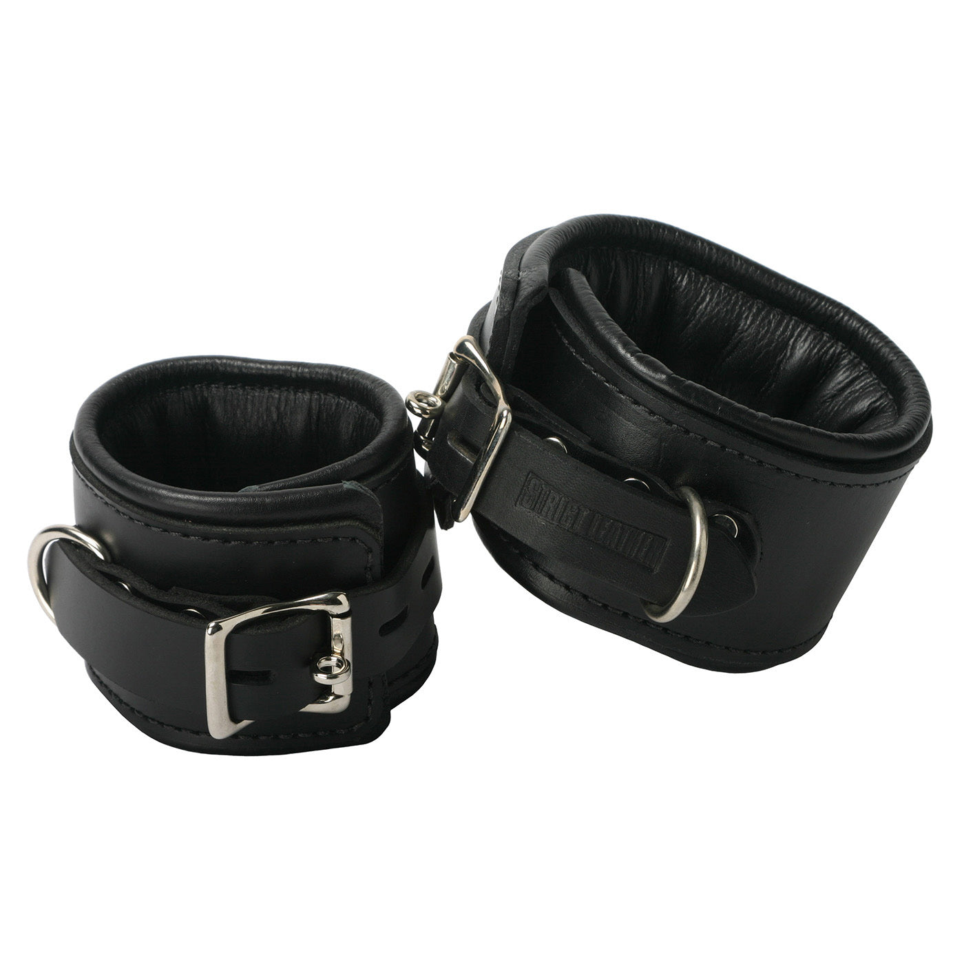Strict Leather Padded Premium Locking Restraints