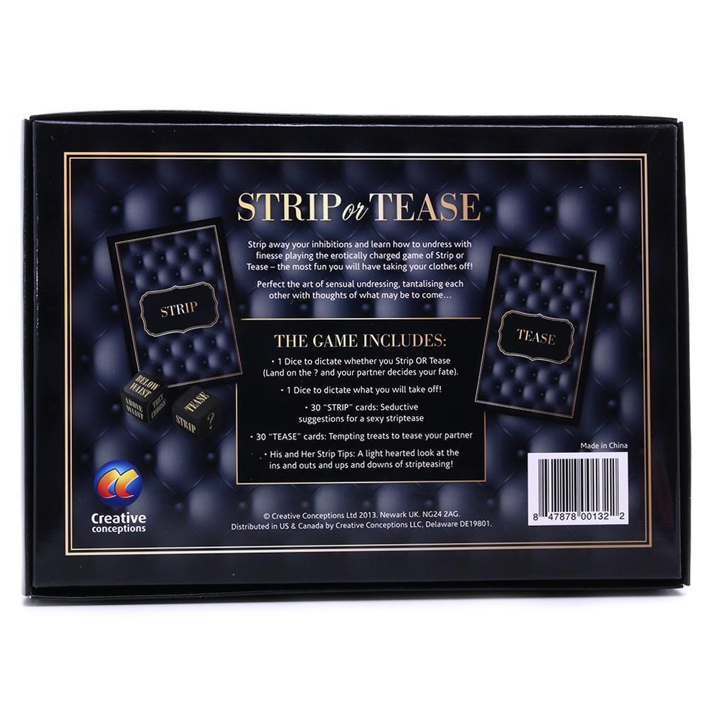Strip or Tease Game - It's Time To Play