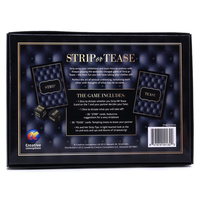 Strip or Tease Game - It's Time To Play