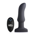 Swell 10X Inflatable & Vibrating Curved Silicone Anal Plug