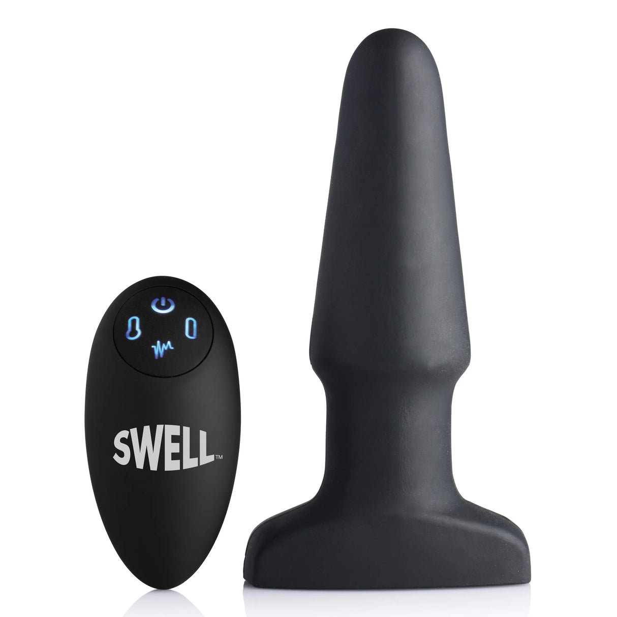 Swell 10X Inflatable & Vibrating Silicone Anal Plug