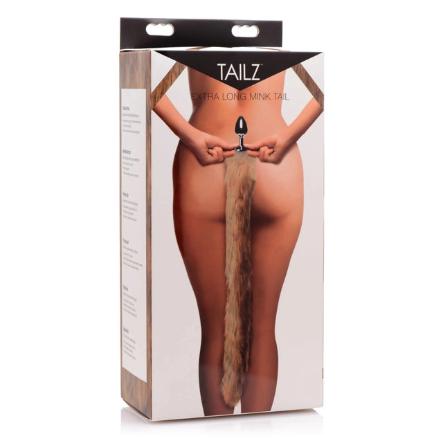 Tailz Extra Long Mink Tail Butt Plug