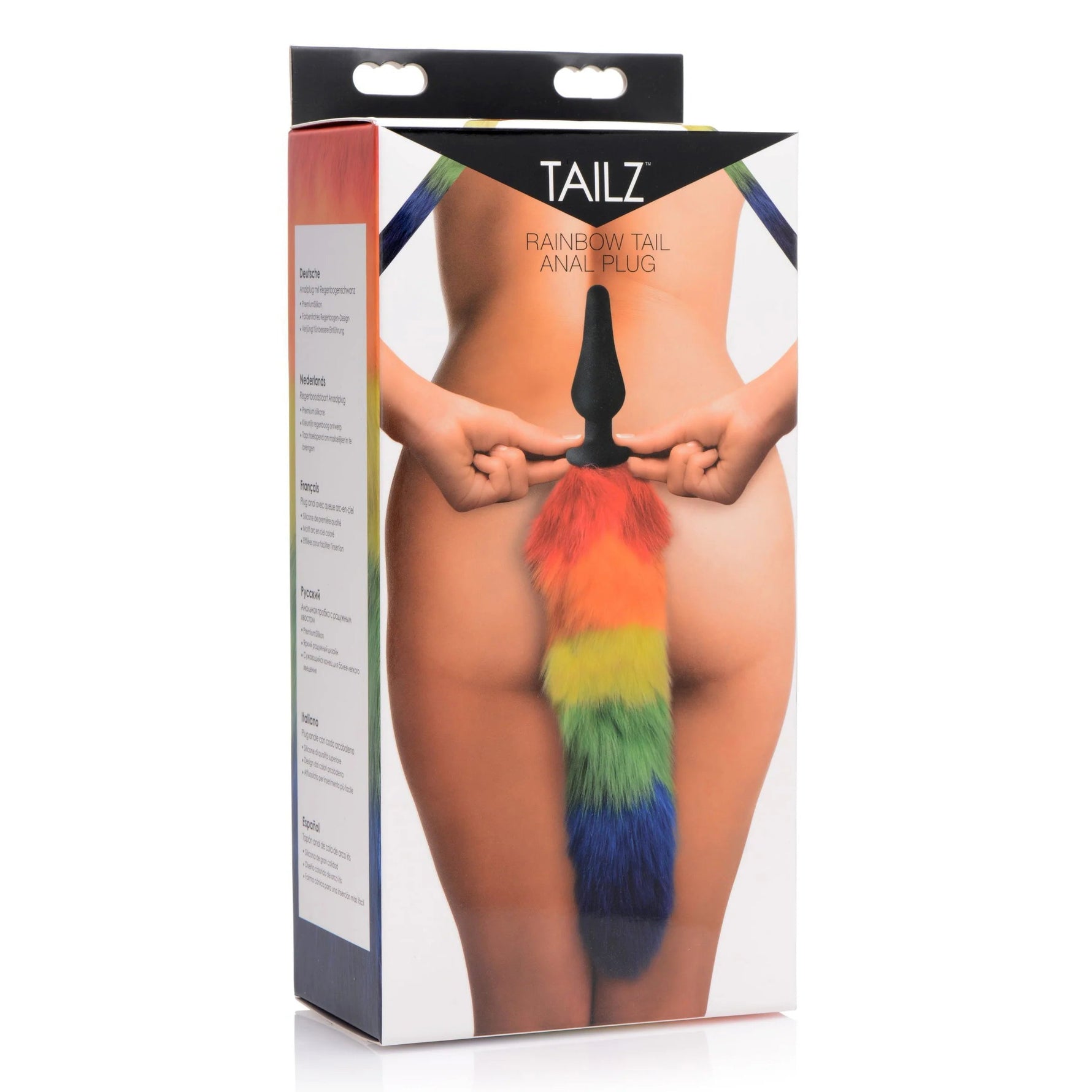 Tailz Rainbow Tail Butt Plug