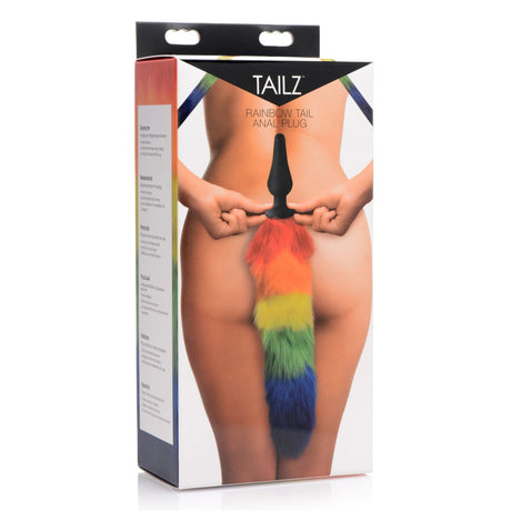 Tailz Rainbow Tail Butt Plug