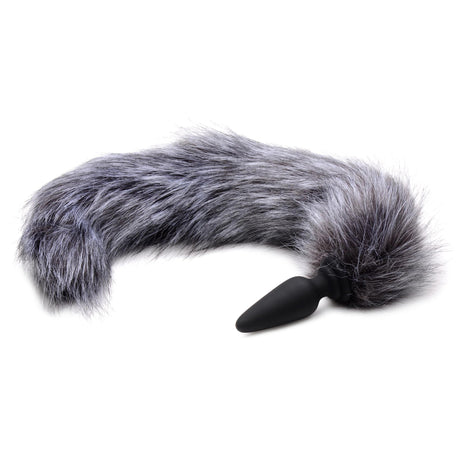 Tailz Snap On Silicone Anal Plug with Interchangeable Tails