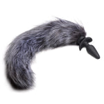 Tailz Snap On Vibrating Silicone Anal Plug with Remote