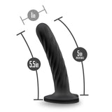 Temptasia Twist 5 Inch Silicone Pegging Dildo