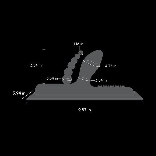 The Cowgirl Buckwild Silicone Attachment